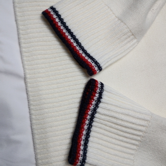 Tommy Hilfiger Cream Cable Knit Sweater - Picture 3 of 6